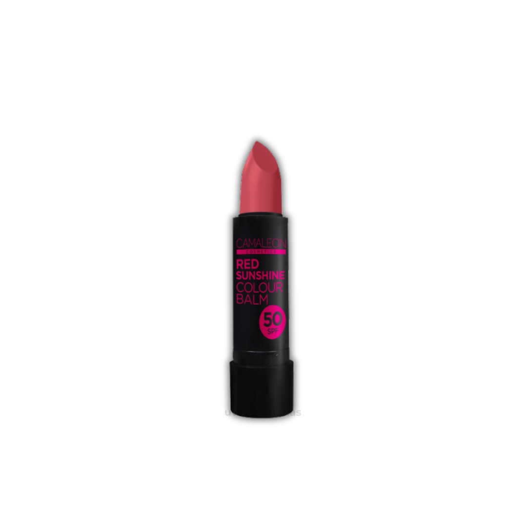 Bálsamo labial color rojo - Camaleon Cosmetics