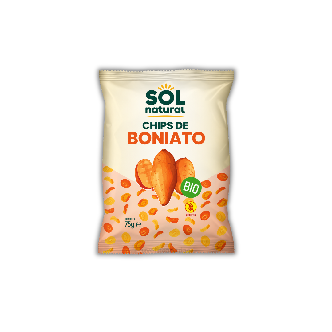 Chips de Boniato, 75gr - Sol Natural