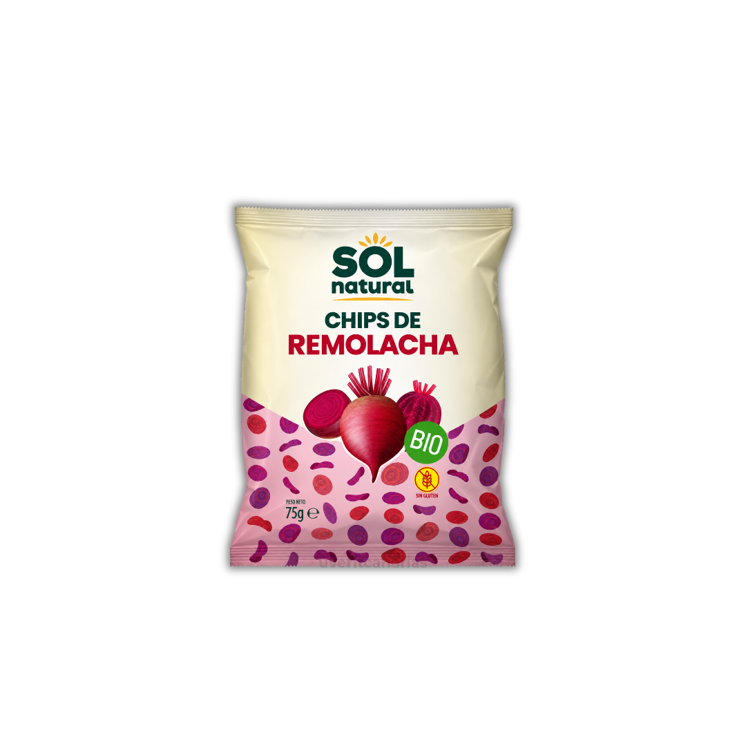 Chips de Remolacha, 75gr - Sol Natural