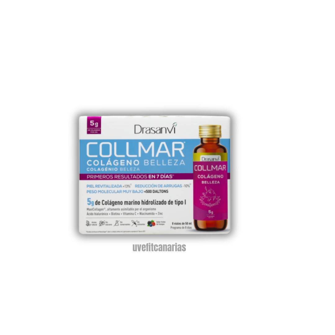 Collmar Colágeno Belleza, 8 viales Frutas del Bosque - Drasanvi