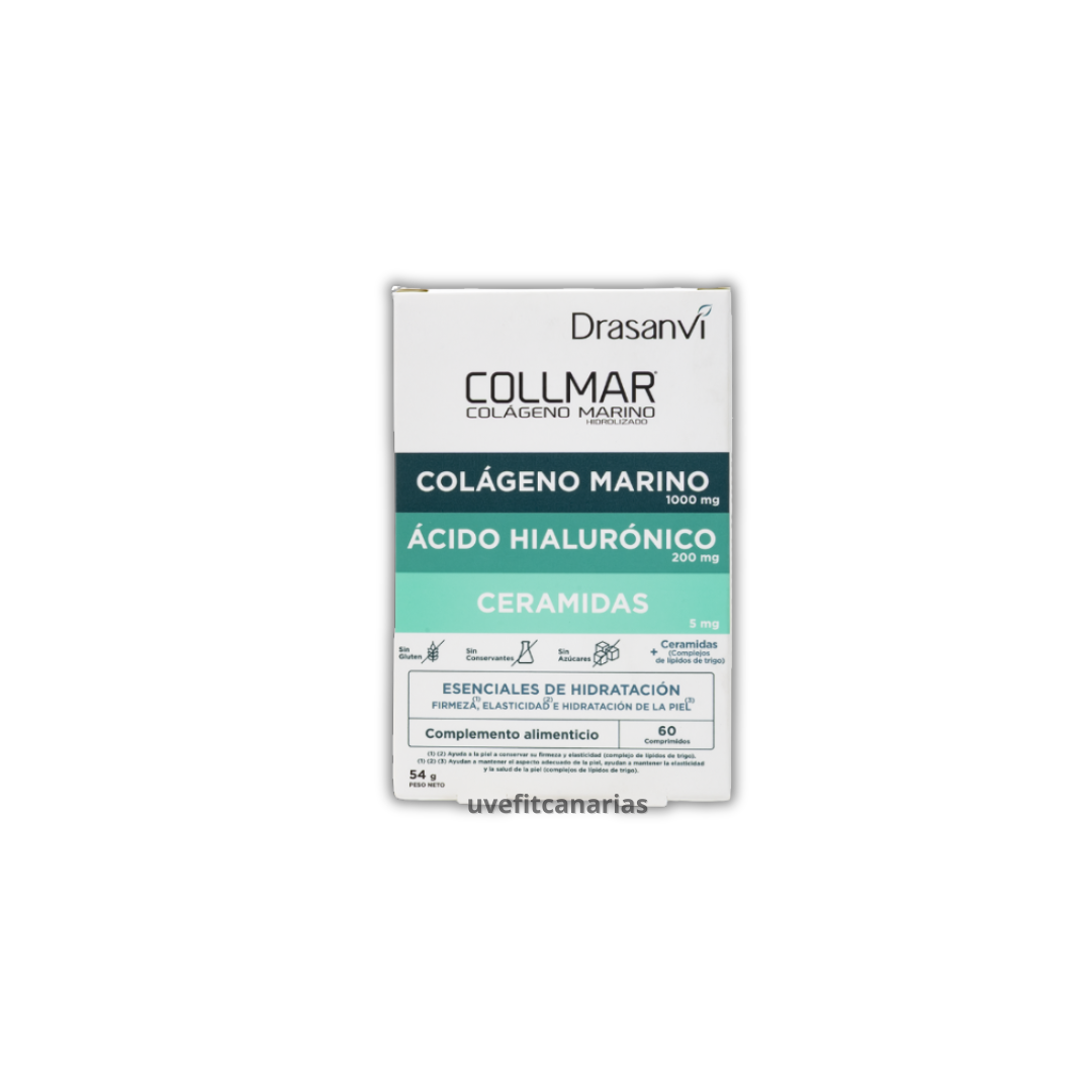 Collmar Colágeno Hidratación, 60comp - Drasanvi