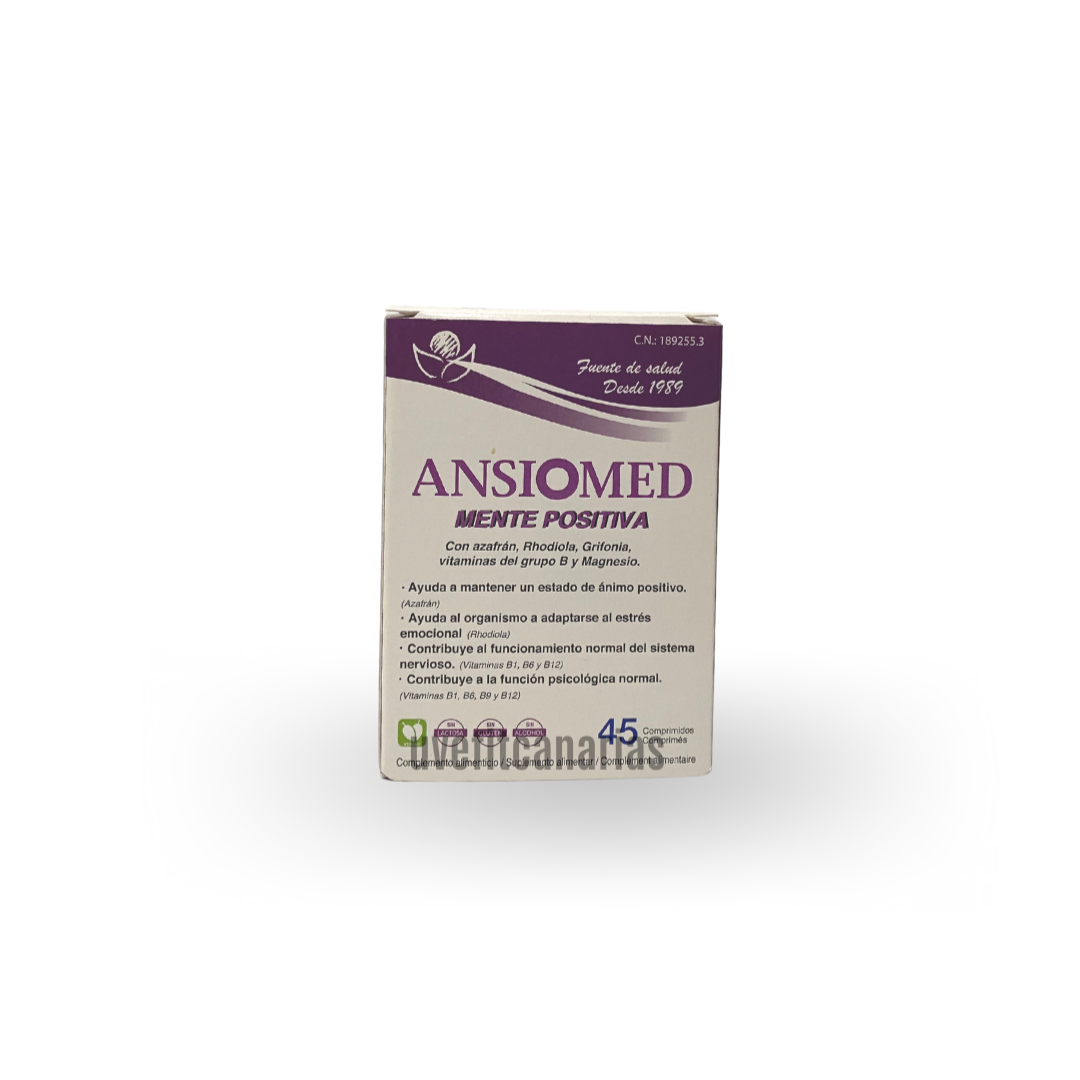 Ansiomed mente positiva, 45 comp - Bioserum