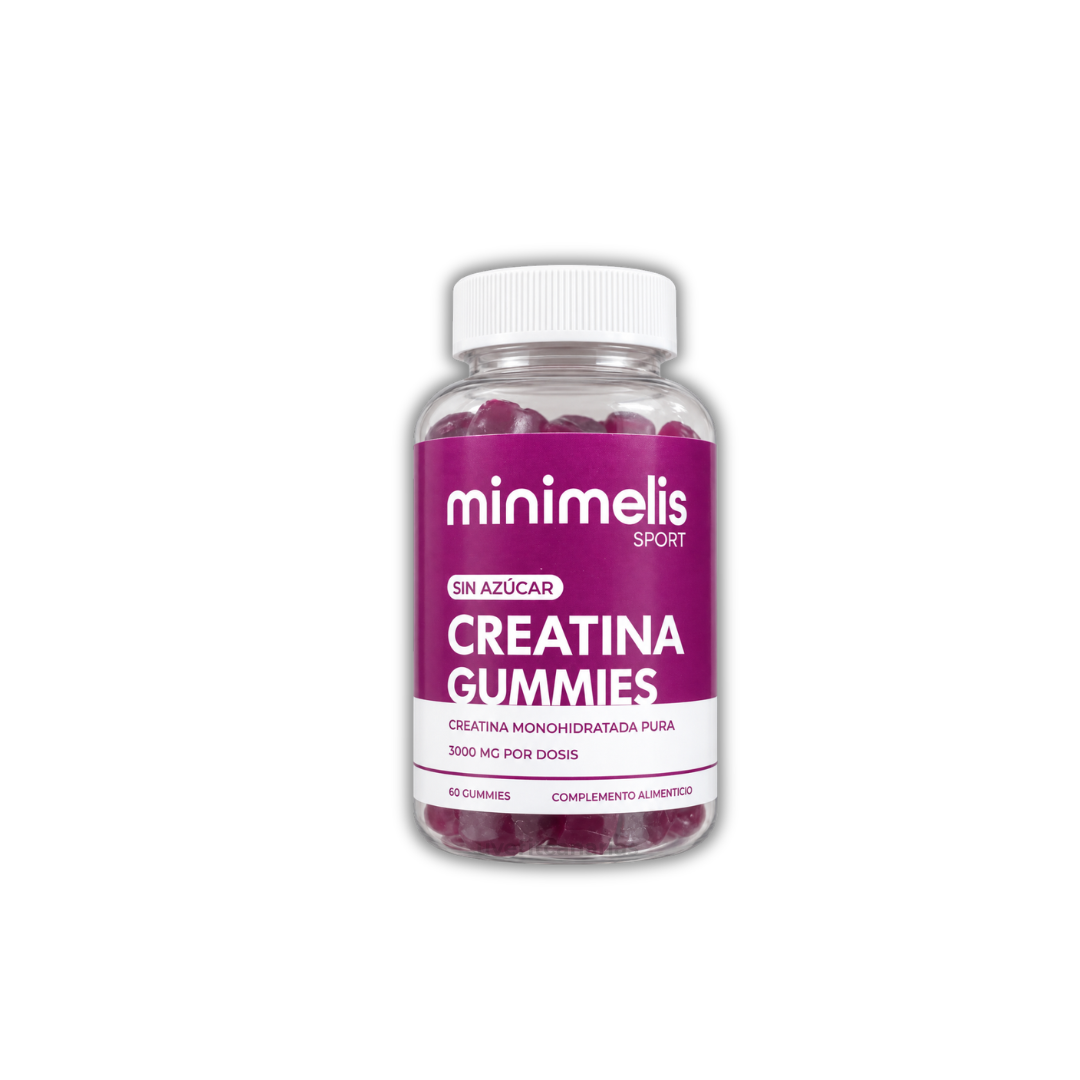 Gummies Creatina, Frutos del bosque, 60gummies - Minimelis