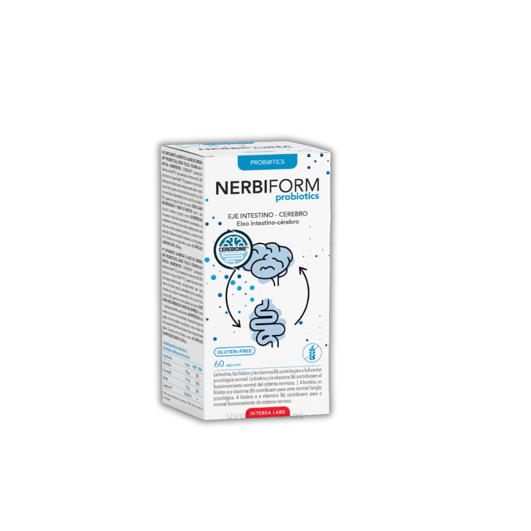 Nerbiform probiotics, 60 cápsulas - IntersaLabs
