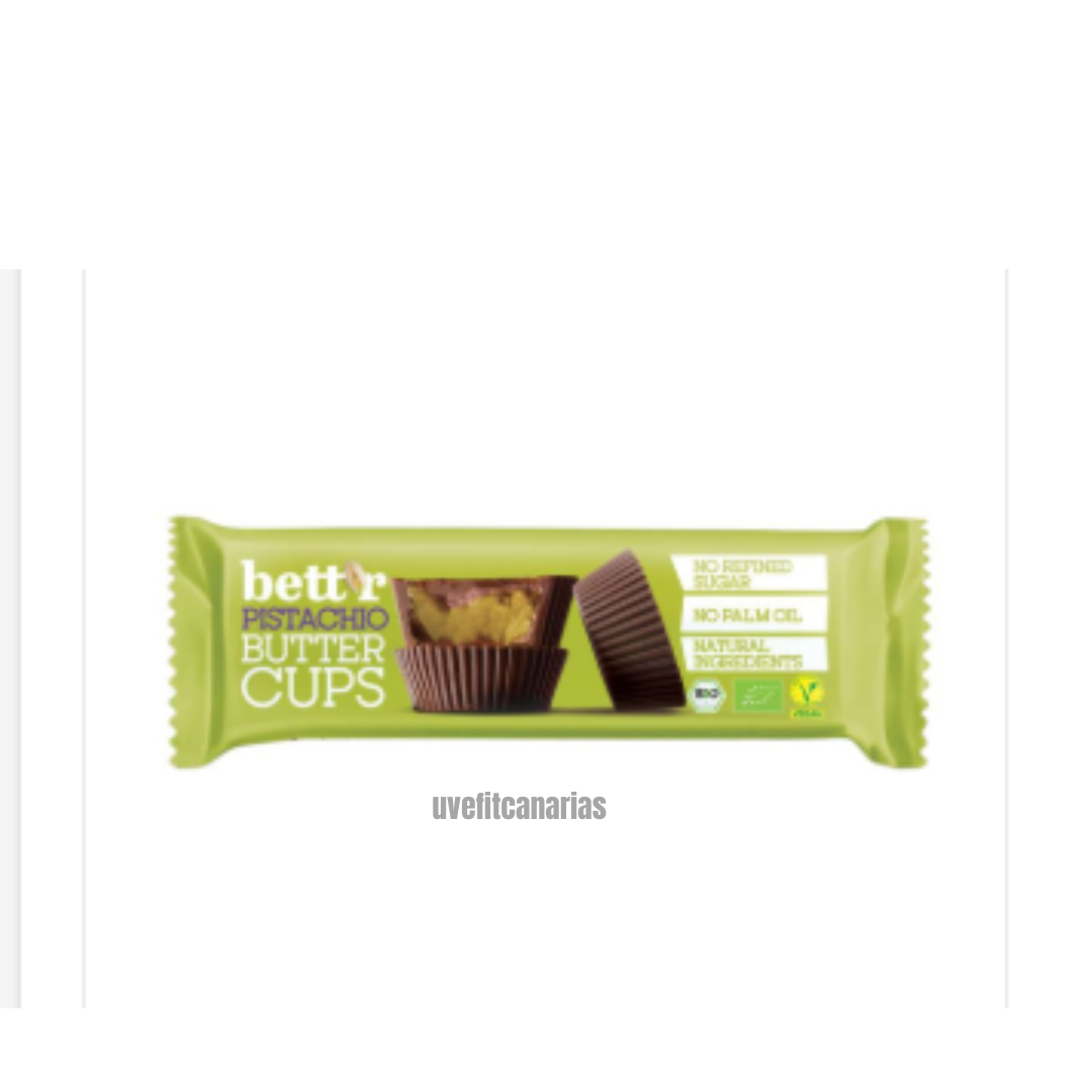 Pistacho Butter Cups, 3 x13 gr - Bett´r