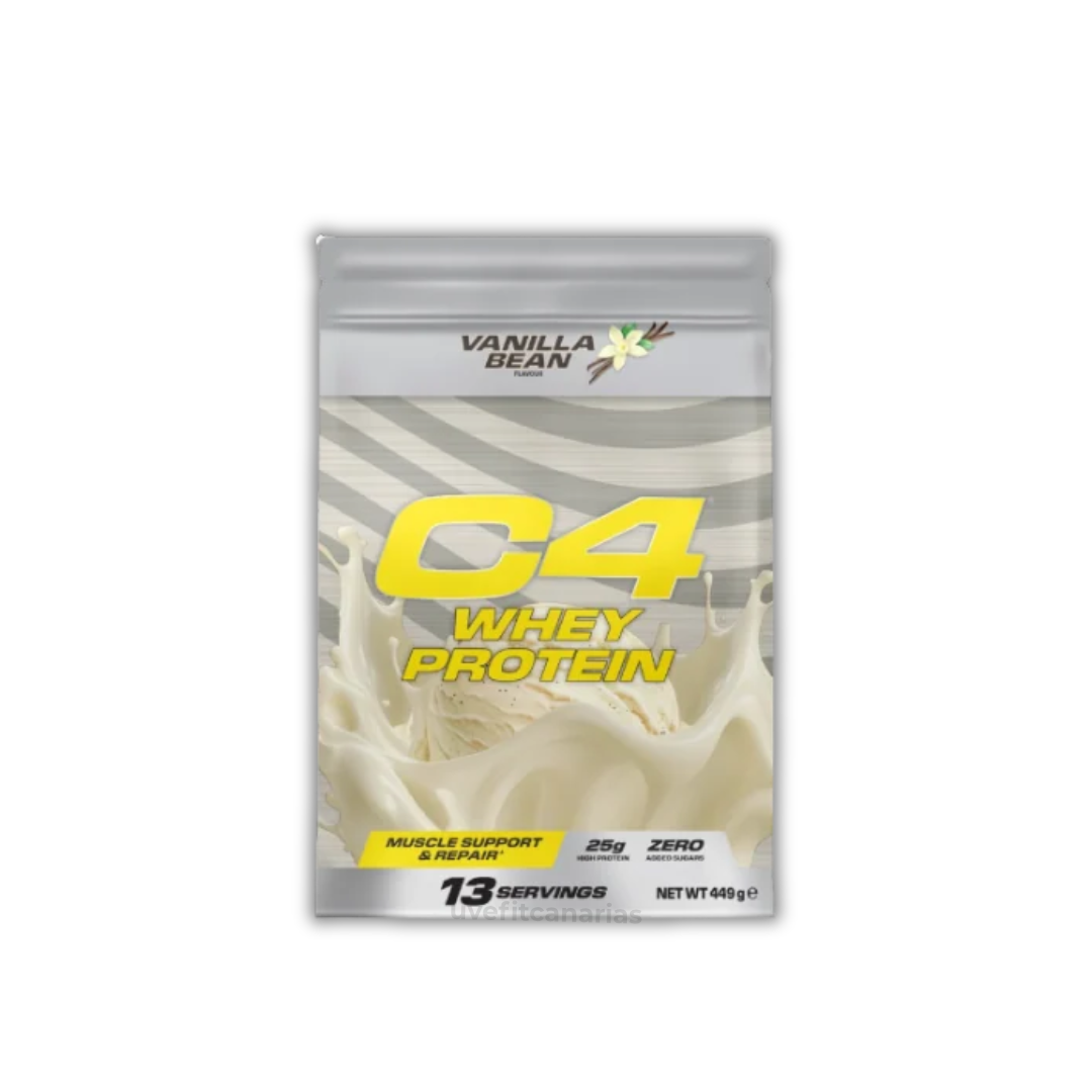 Proteína Whey Vainilla, 449gr - C4 Cellucor