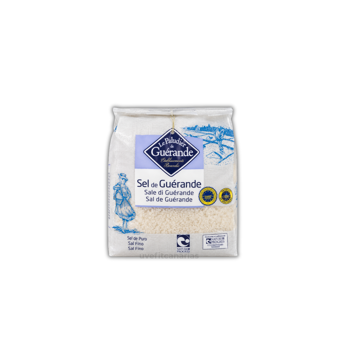 Sal Fina Gris de Guérande, 500 g - Sol Natural