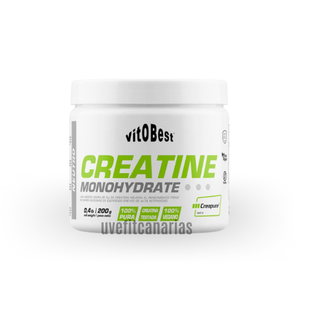 Creatine Monohydrate Creapure, 200gr - VitoBest
