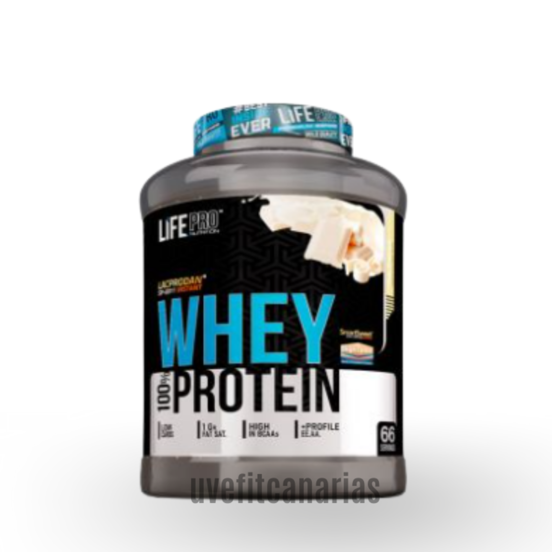 Proteína Whey, Chocolate Blanco 2kg - LifePro