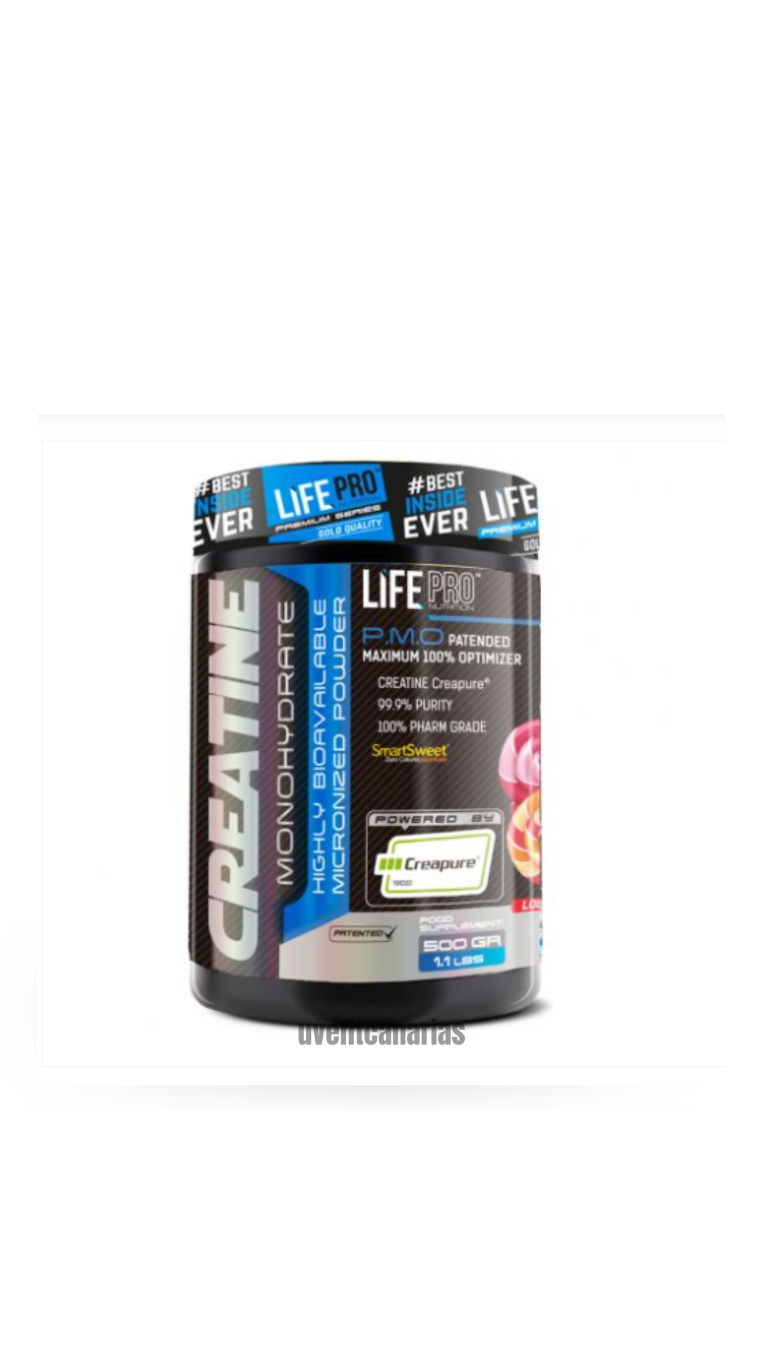 Creatine creapure, sabor Lollipop 500gr - LifePro