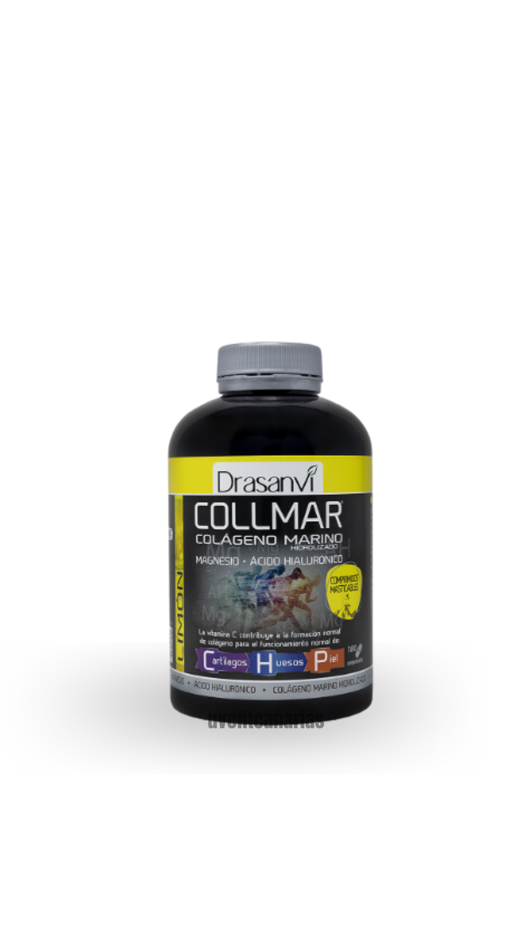 Collmar 180 Com. masticables, Sabor Limón - Drasanvi
