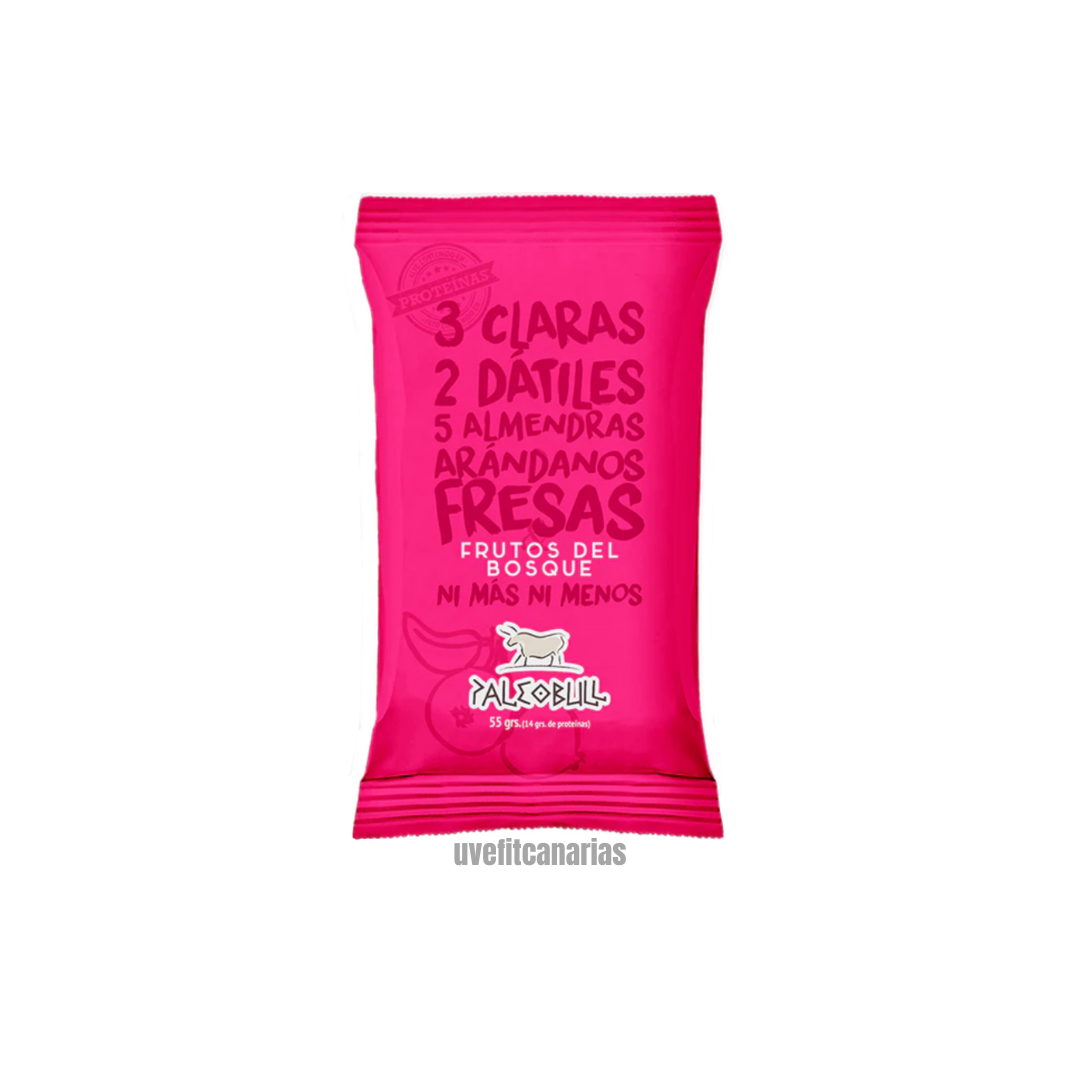 Barrita de Frutos del Bosque, 50gr - Paleobull