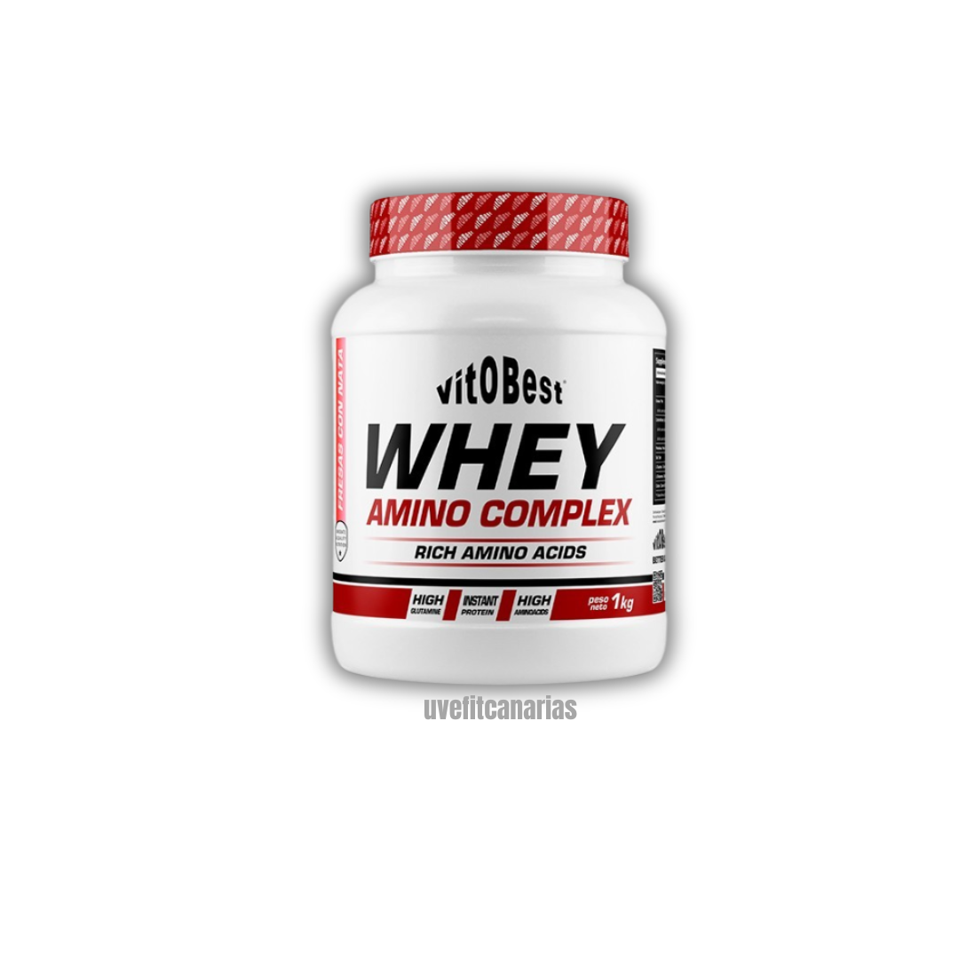 Proteína Whey, Fresas con Nata, 1kg - VitoBest