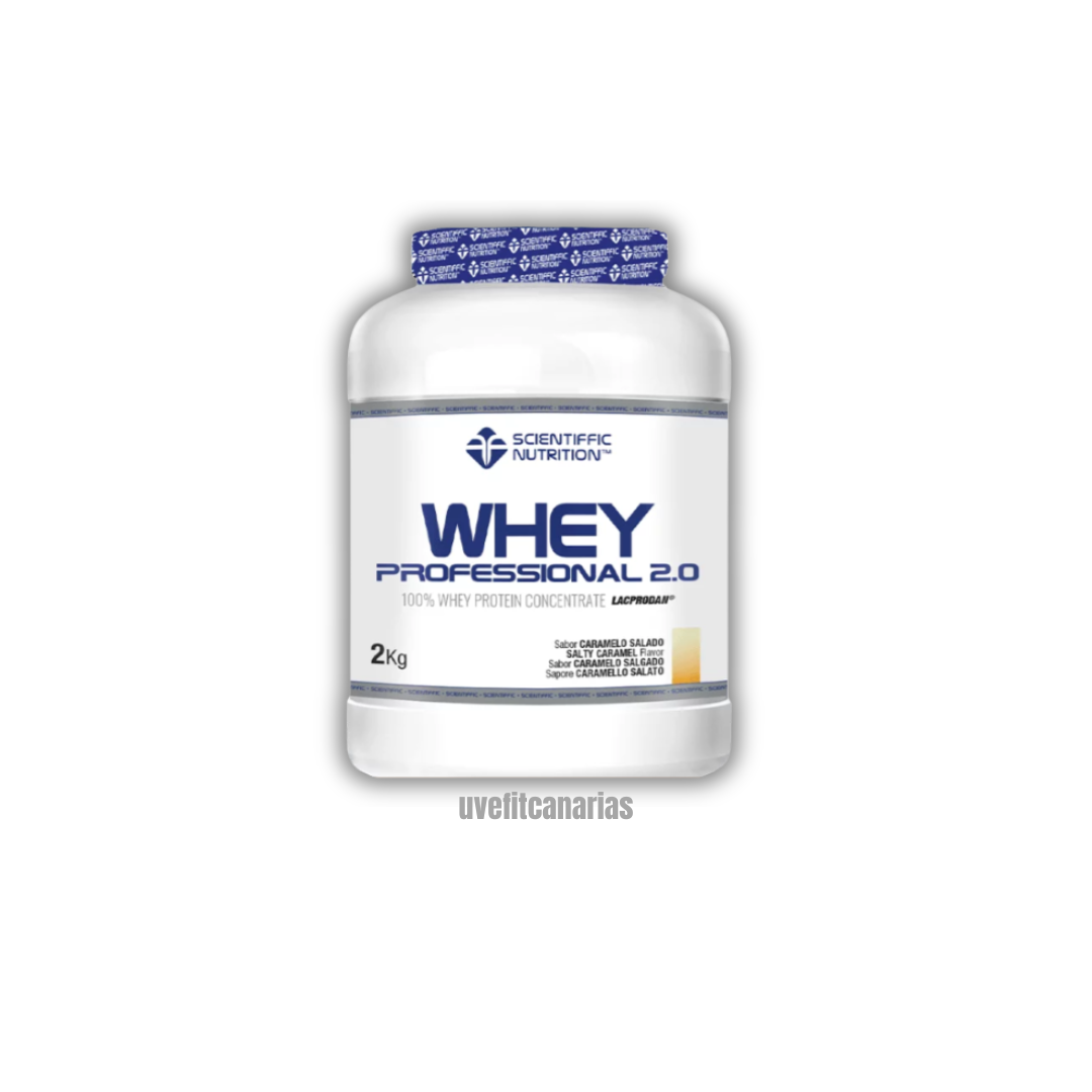 Proteína Whey, Caramelo Salado, 2kg - Scientiffic Nutrition