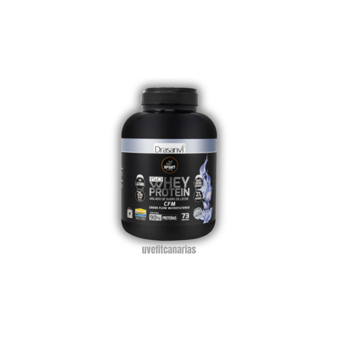 Proteína IsoWhey, Neutro, 2.2 kg - Drasanvi