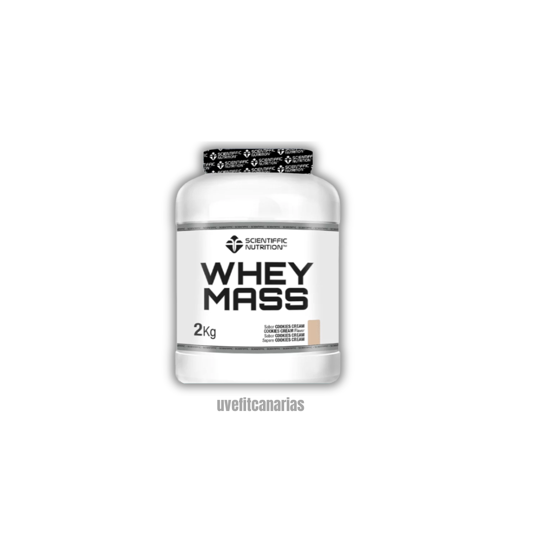 Whey Mass, Cookies and Cream, 2kg - Scientiffic Nutrition