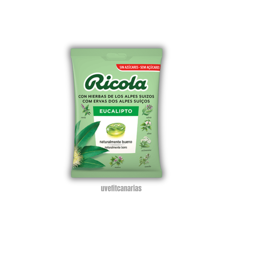 Caramelos Eucalipto, 70gr - Ricola