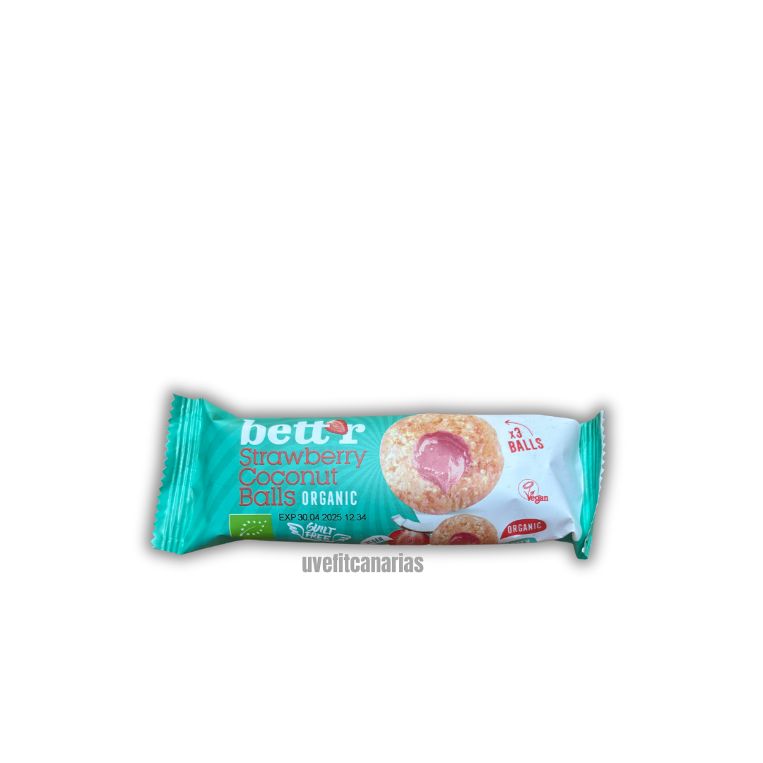 Bolitas de fresa y coco x3 - Better