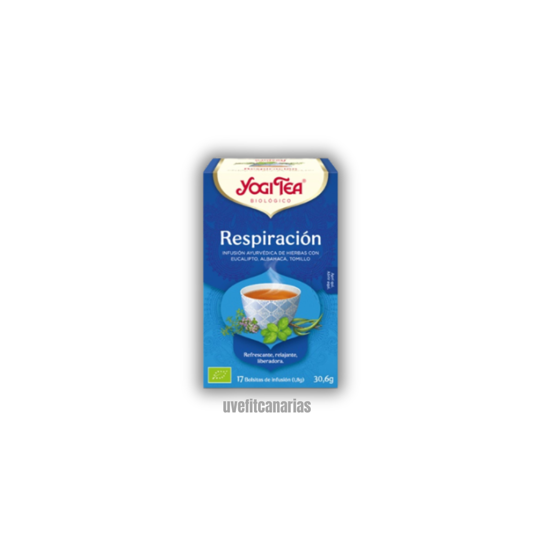 Infusión Respiración, 17 bolsitas - Yogi Tea