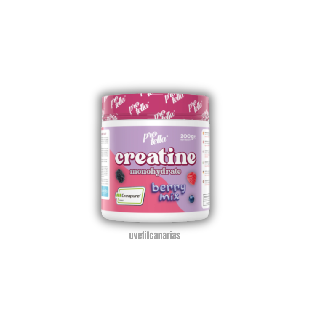 Creatina Creapure, Berry Mix, 300gr - Protella