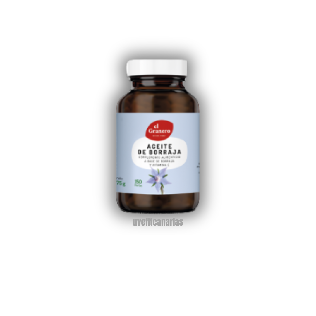 Aceite de Borraja, 150 perlas - El Granero
