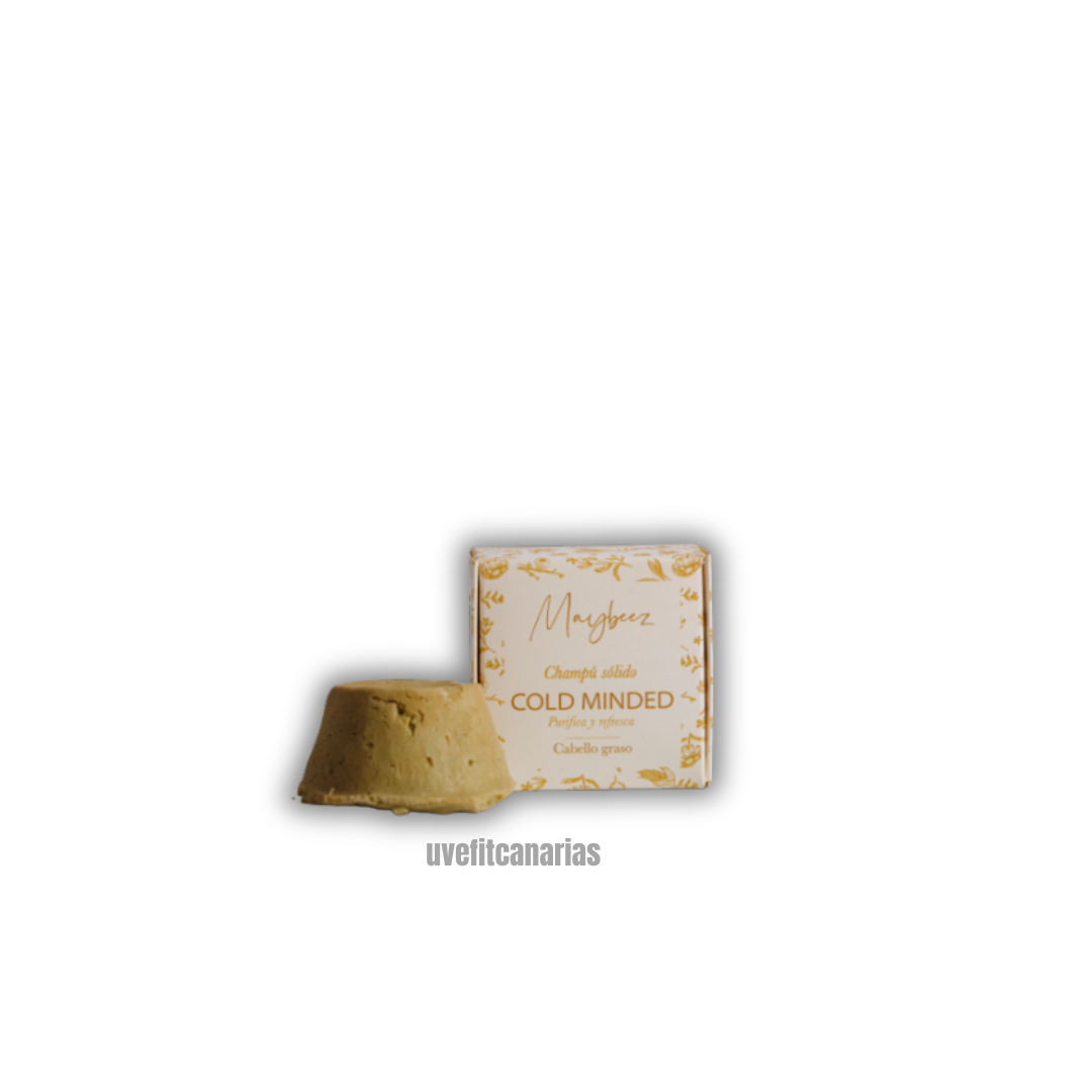 Champú Sólido, Cold Minded, Cabello Graso - Maybeez