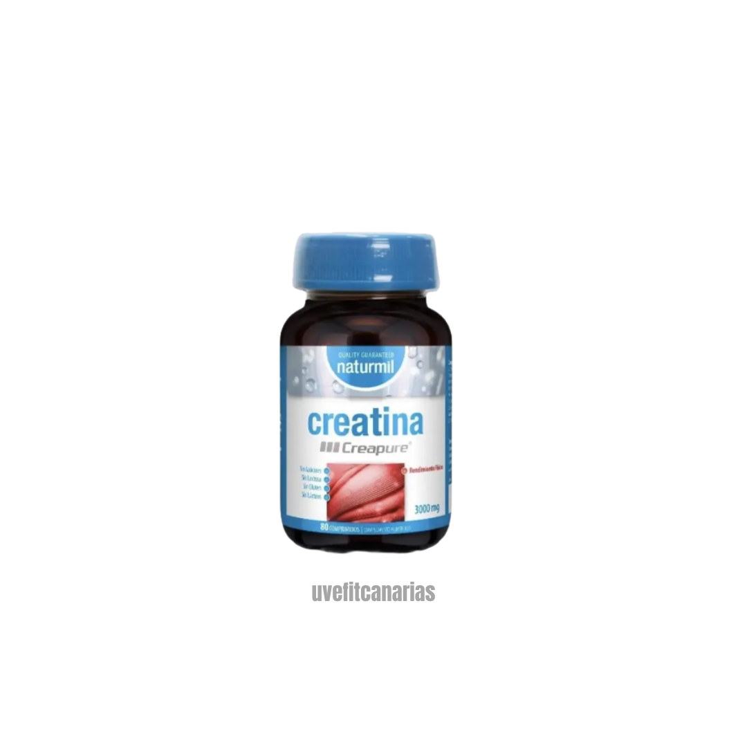 Creatina Creapure, 80 comp - Naturmil