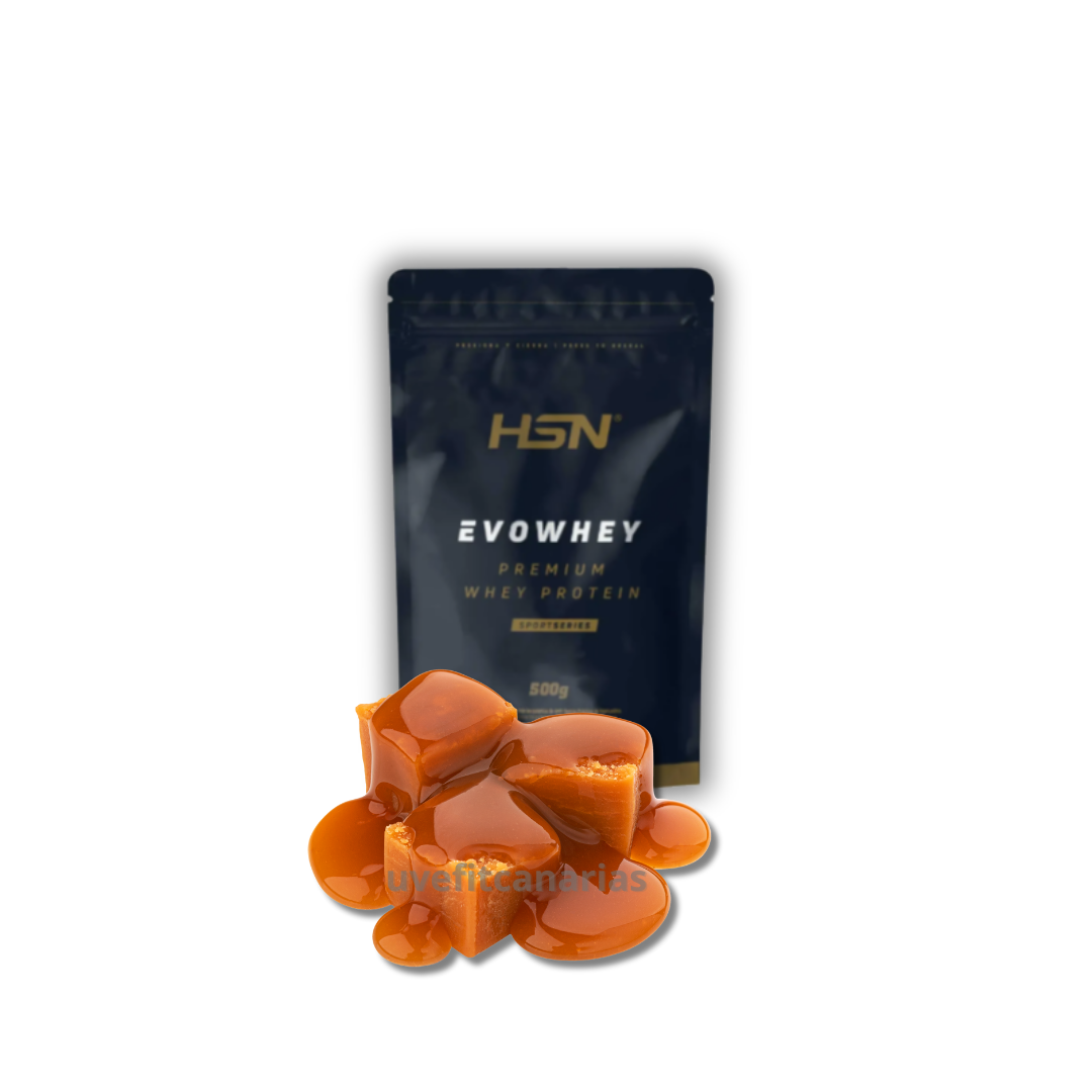 Proteína EvoWhey 2.0, 500gr, Caramelo salado - HSN