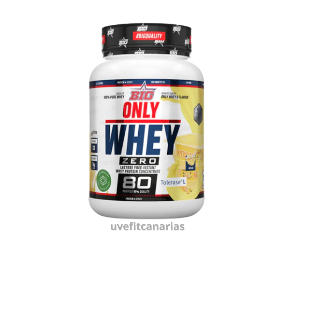 Proteína, Only Whey Zero, Natilla, 1 kg - BIG