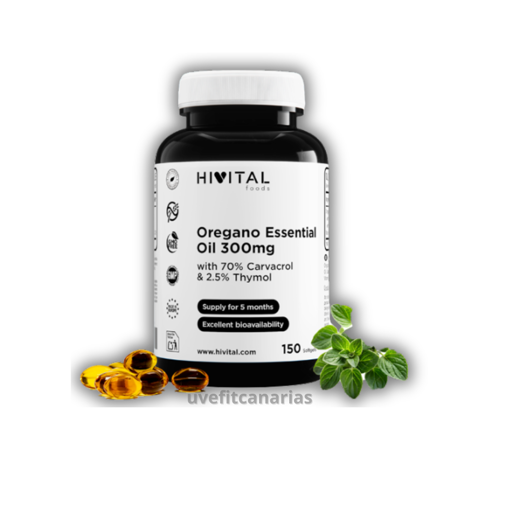 Aceite de Orégano, 150perlas - Hivital