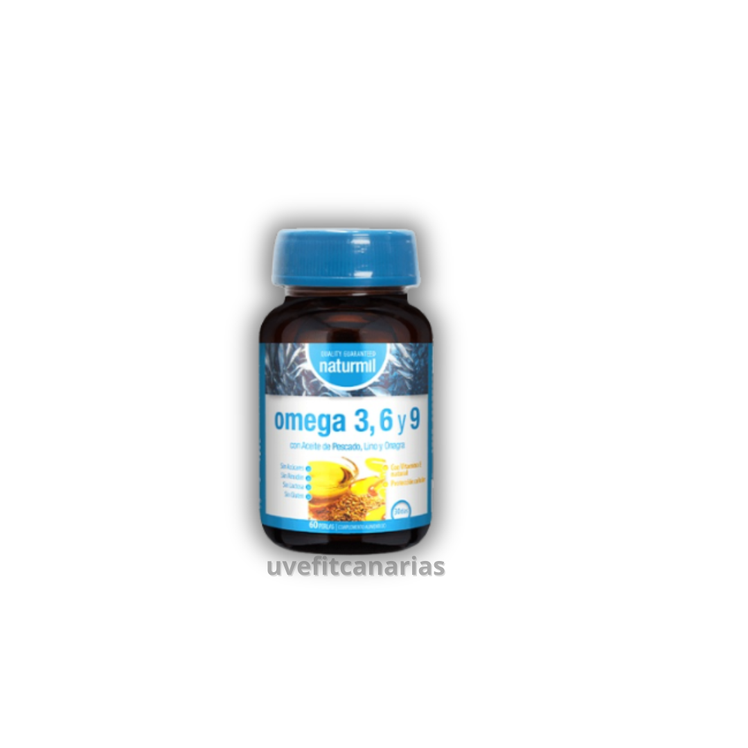 Omega 3,6,9, 60perlas - Naturmil