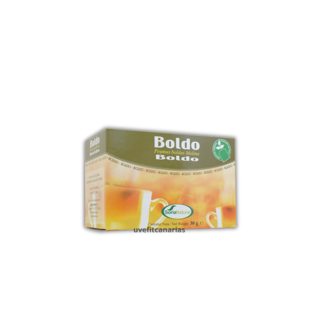 Infusión Boldo, 20 bolsitas - Soria Natural