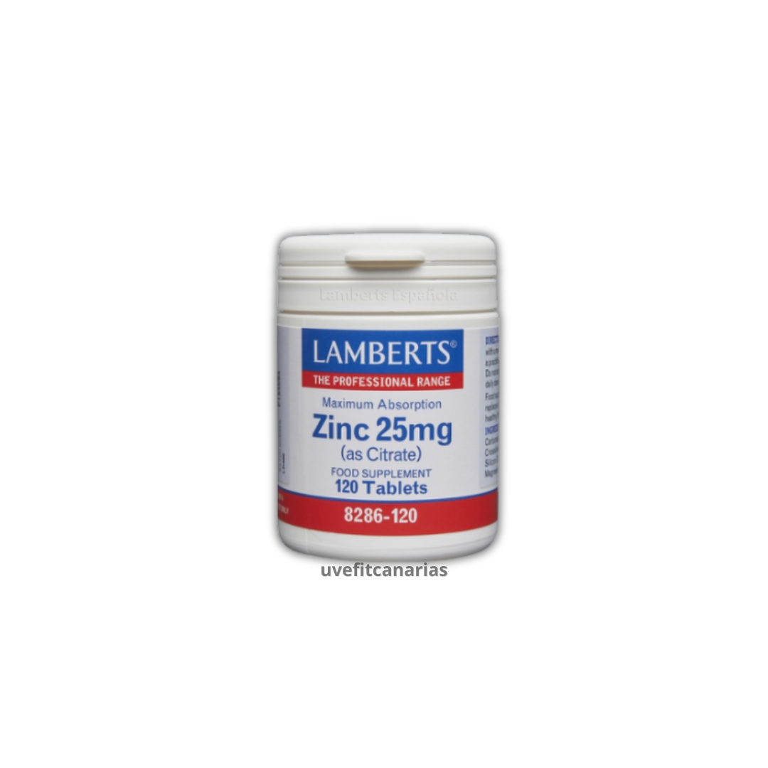 Zinc 25mg, 20tablets - Lamberts