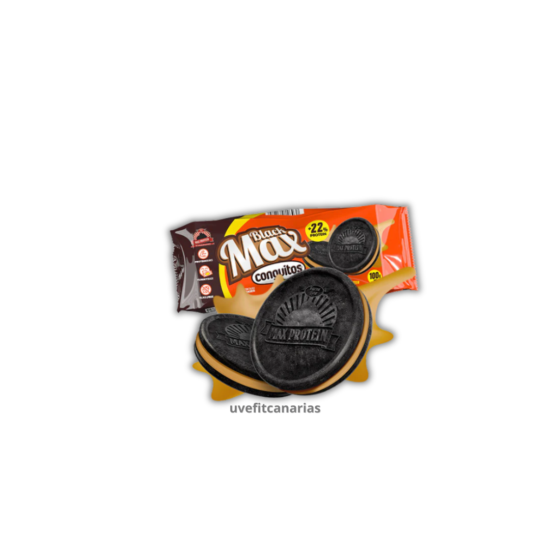 Galletas Blackmax Conguitos Peanut Cream, 6 unidades - Max Protein