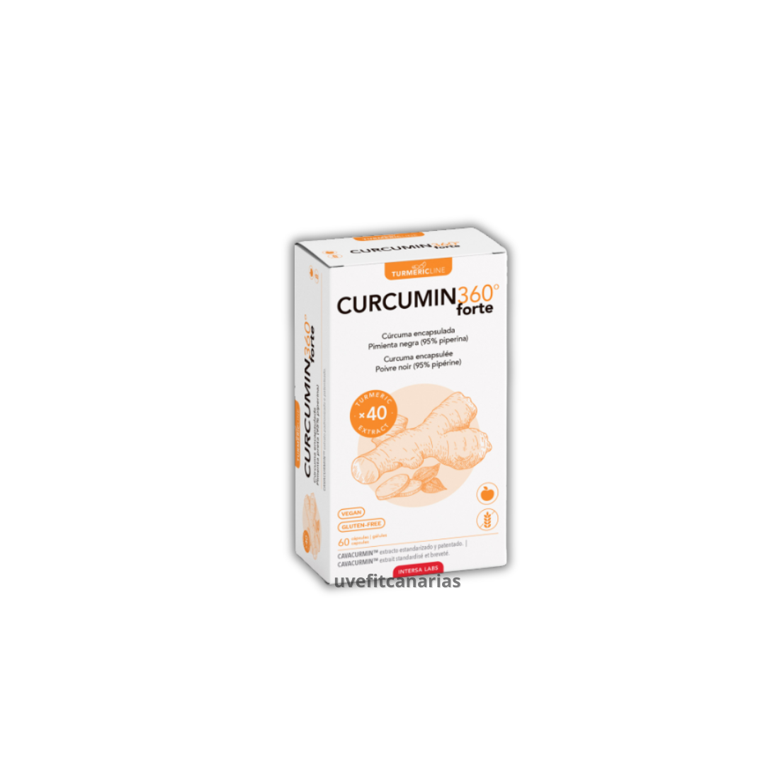 Curcumin 360º Forte, 60cap - Intersa Labs