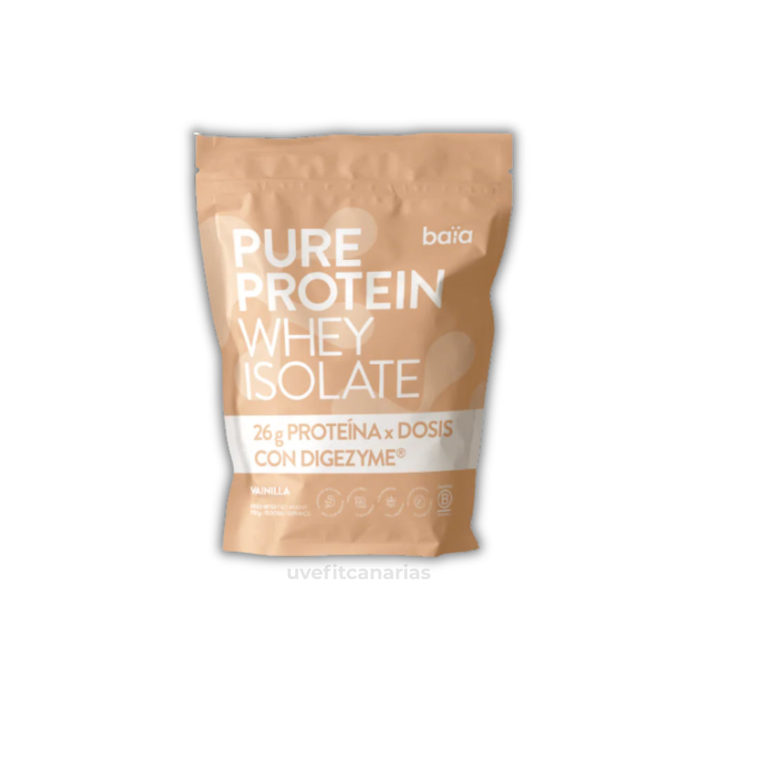 Pure Protein Whey Isolate, Vainilla, 750 gr - Baïa