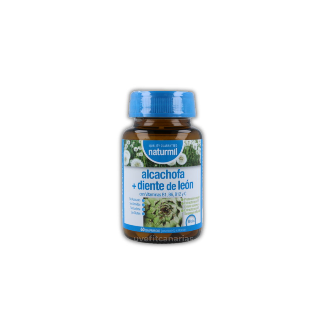 Alcachofa + Diente de León, 60comp - Naturmil