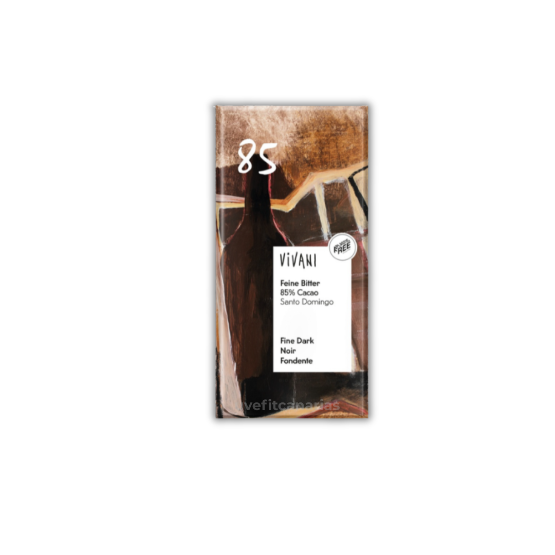 Chocolate negro 85% Santo Domingo Bio - Vivani