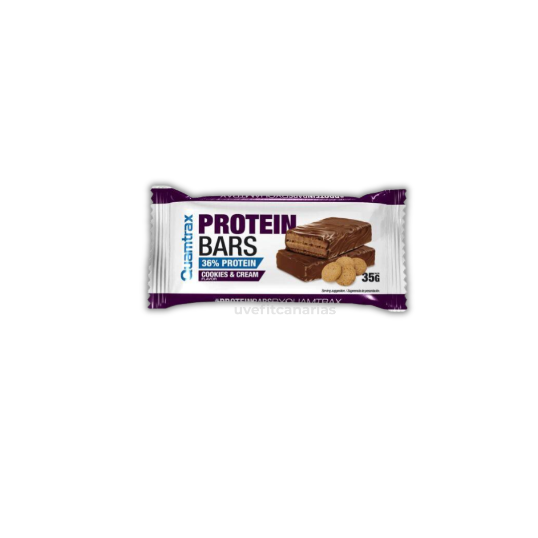 Barrita de Proteína, Cookies and cream - Quamtrax