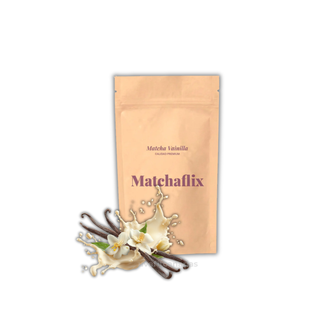 Té Matcha Vainilla, 100gr - Matchaflix