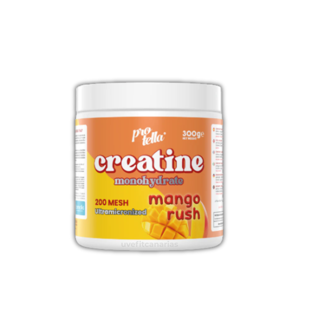 Creatina monohidrato, Mango Rush, 300 gr - Protella