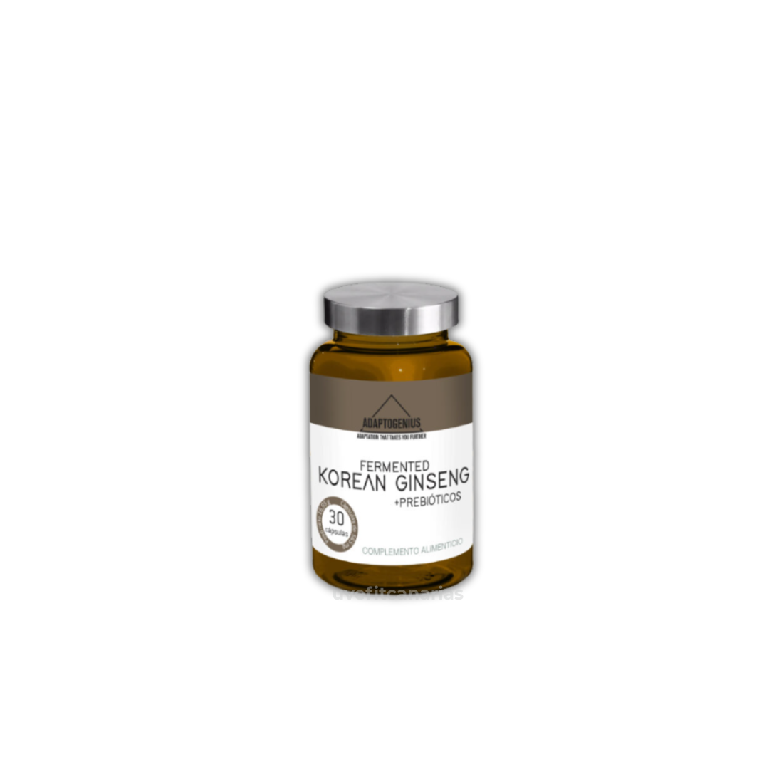 Adaptogenius Ginseng Rojo Coreano, 30 cápsulas - Bioserum