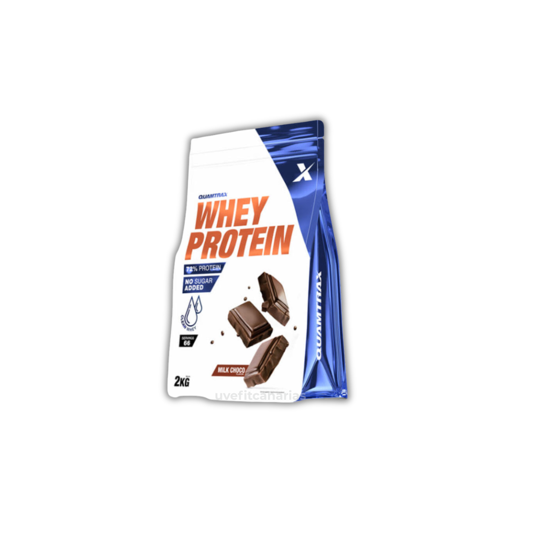 Proteína Whey, Milk Choco, 2kg - Quamtrax