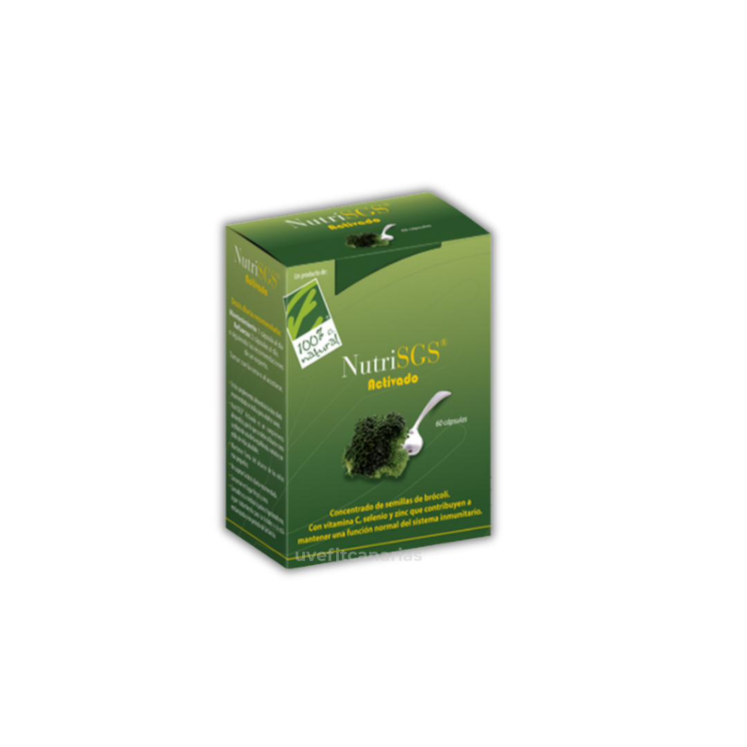 NutriSGS Activado, 60 cápsulas - 100% Natural