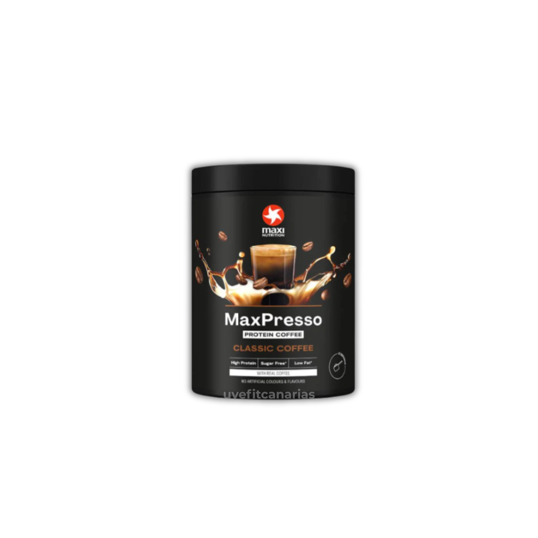Proteina En Polvo con Cafeína, sabor café, 300gr - MaxiNutrition