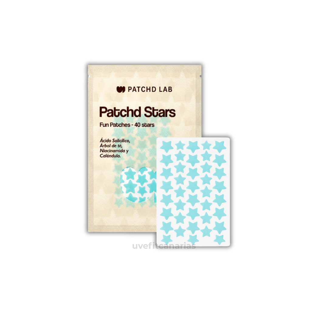 PATCH CLEAR Turquesa Patches 40 Stars - PatchdLab