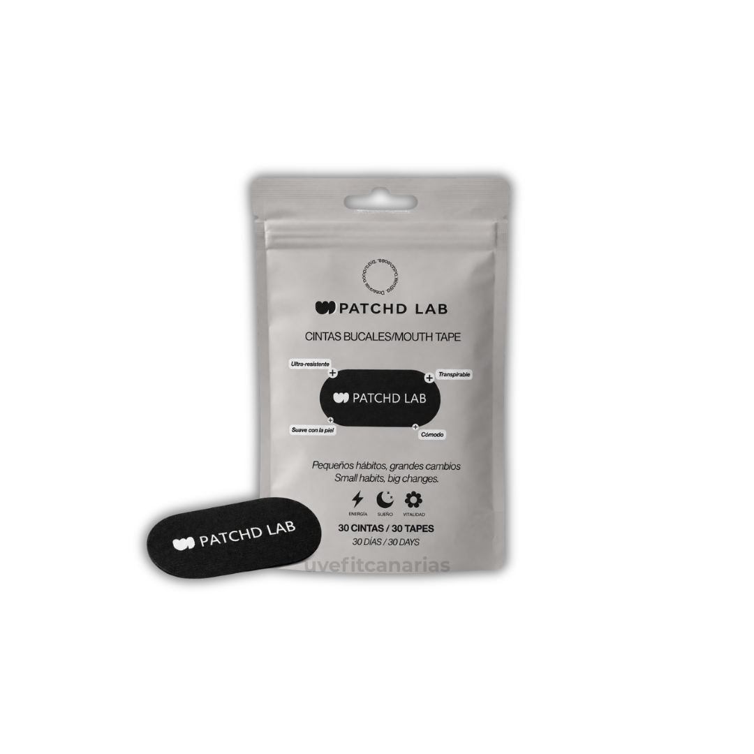 Tiras Bucales, Negro, 30 tiras - PatchdLab