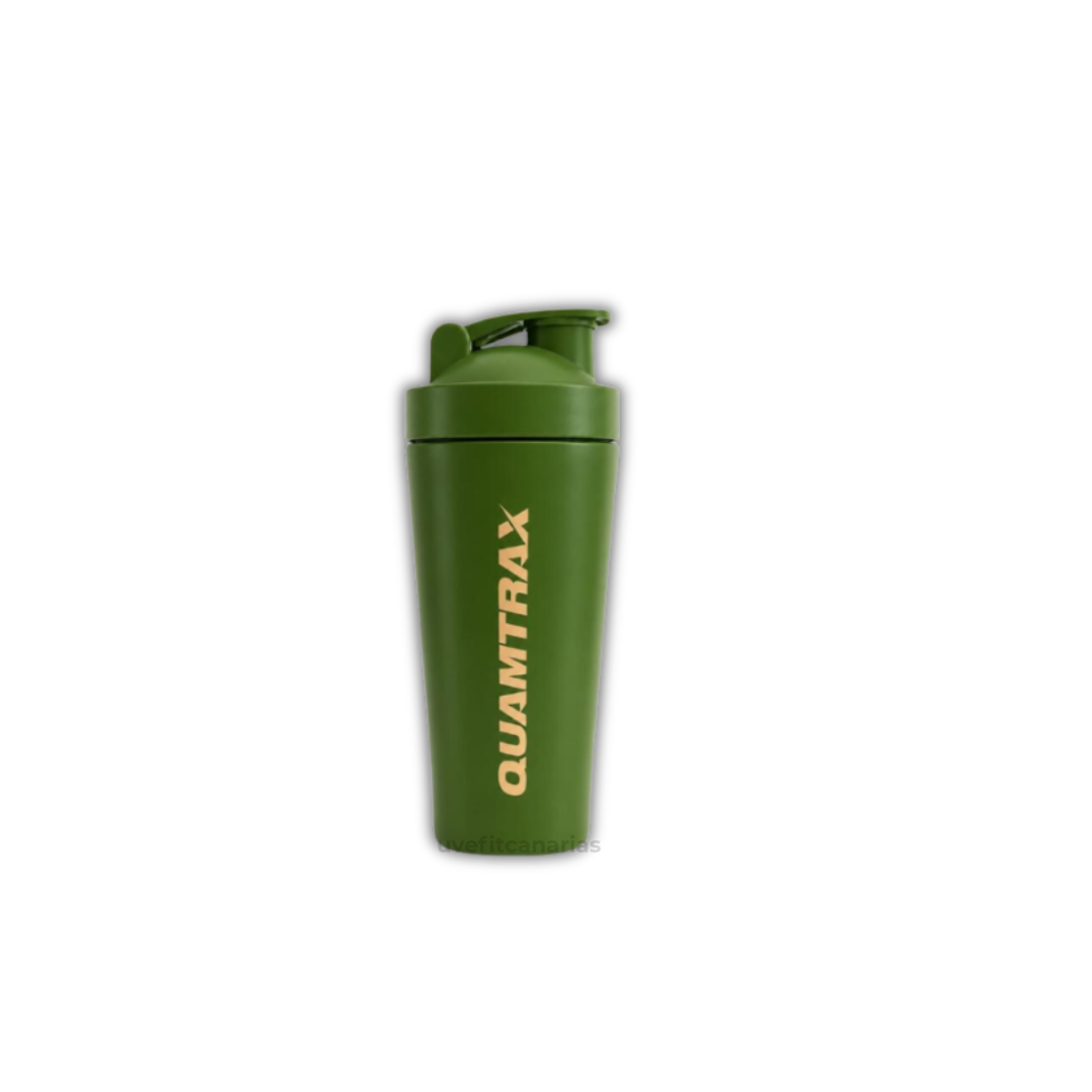 Shaker Metálico, Verde 739ml - Quamtrax