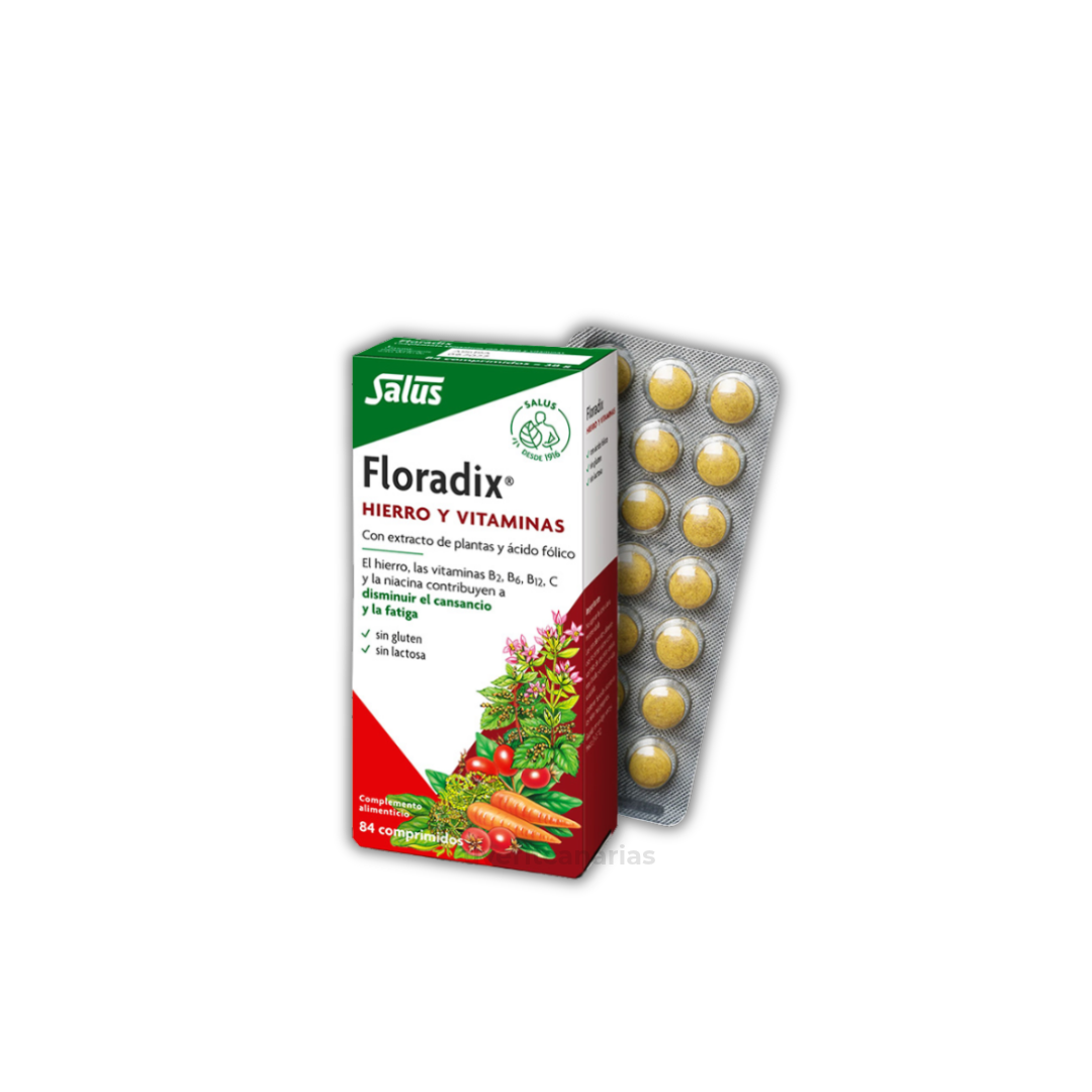 Hierro y Vitaminas, 84 comprimidos - Floradix