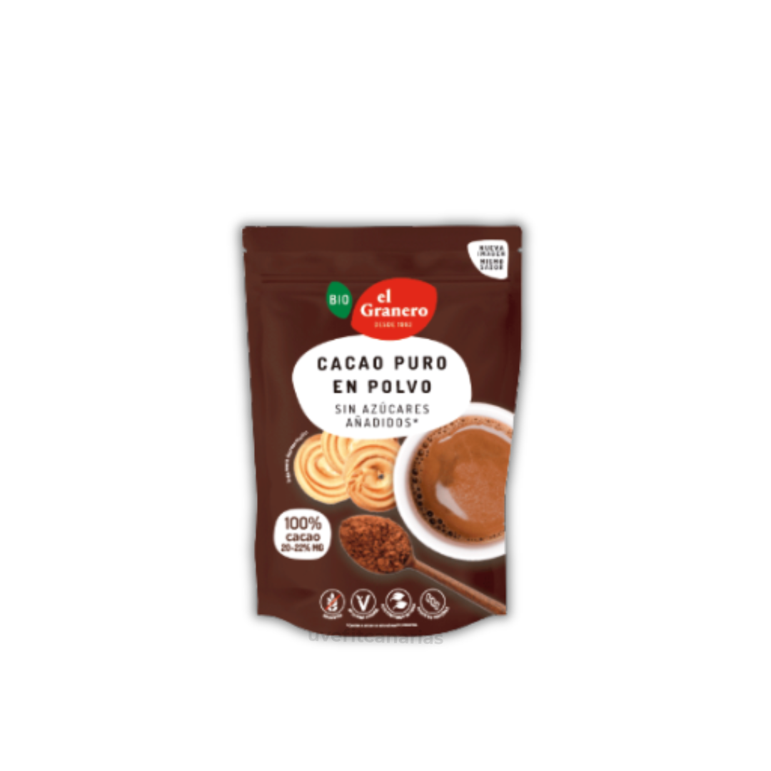 Cacao Puro en polvo, 250gr - El Granero